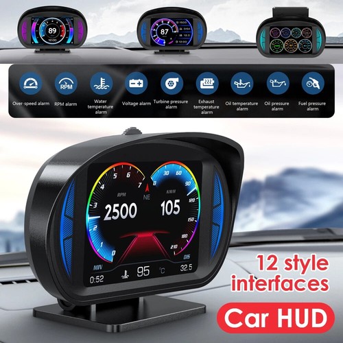 Auto kfz hud obd2 gps - obd2+gps, head-up