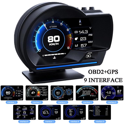 Digital obd2 gps hud - digital, obd2+gps