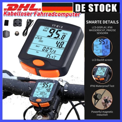 Funk fahrradcomputer lcd - fahrradcomputer,