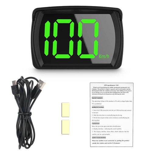 Gps hud digital tachometer - gps,