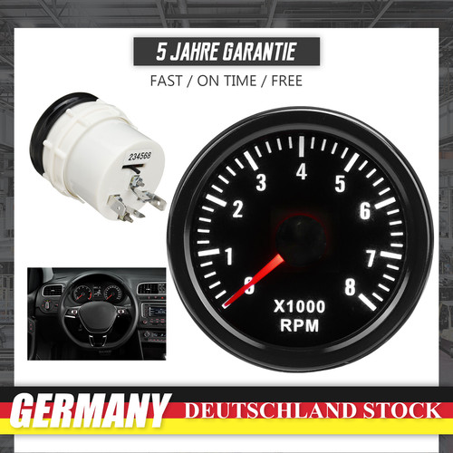 52mm drehzahlmesser anzeige - drehzahlmesser,