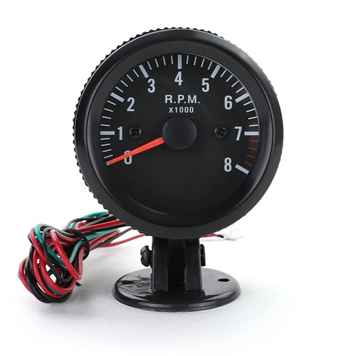 12v 52mm 8000 rpm - 0-8000, led