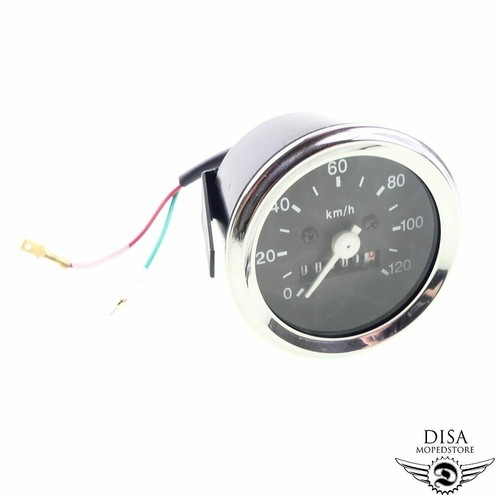 Tacho tachometer 60mm - 60mm, schwarz