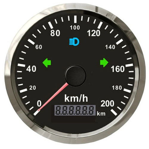 85mm gps tachometer 200km h - 85mm,