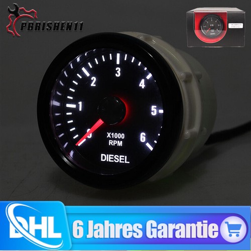6000 rpm led tachometer - 0-6000,