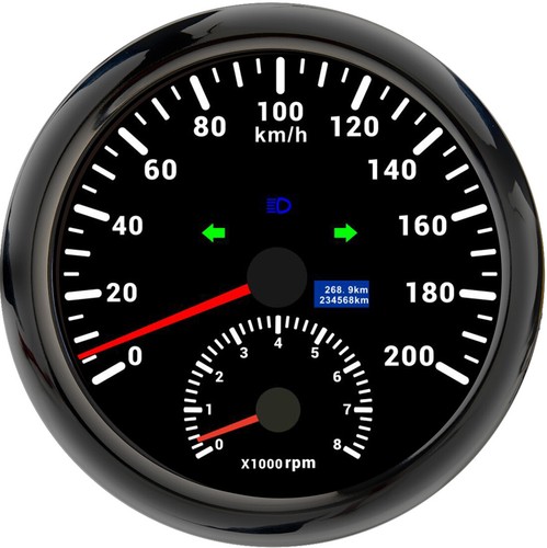 110mm 2in gps tachometer - 2in,
